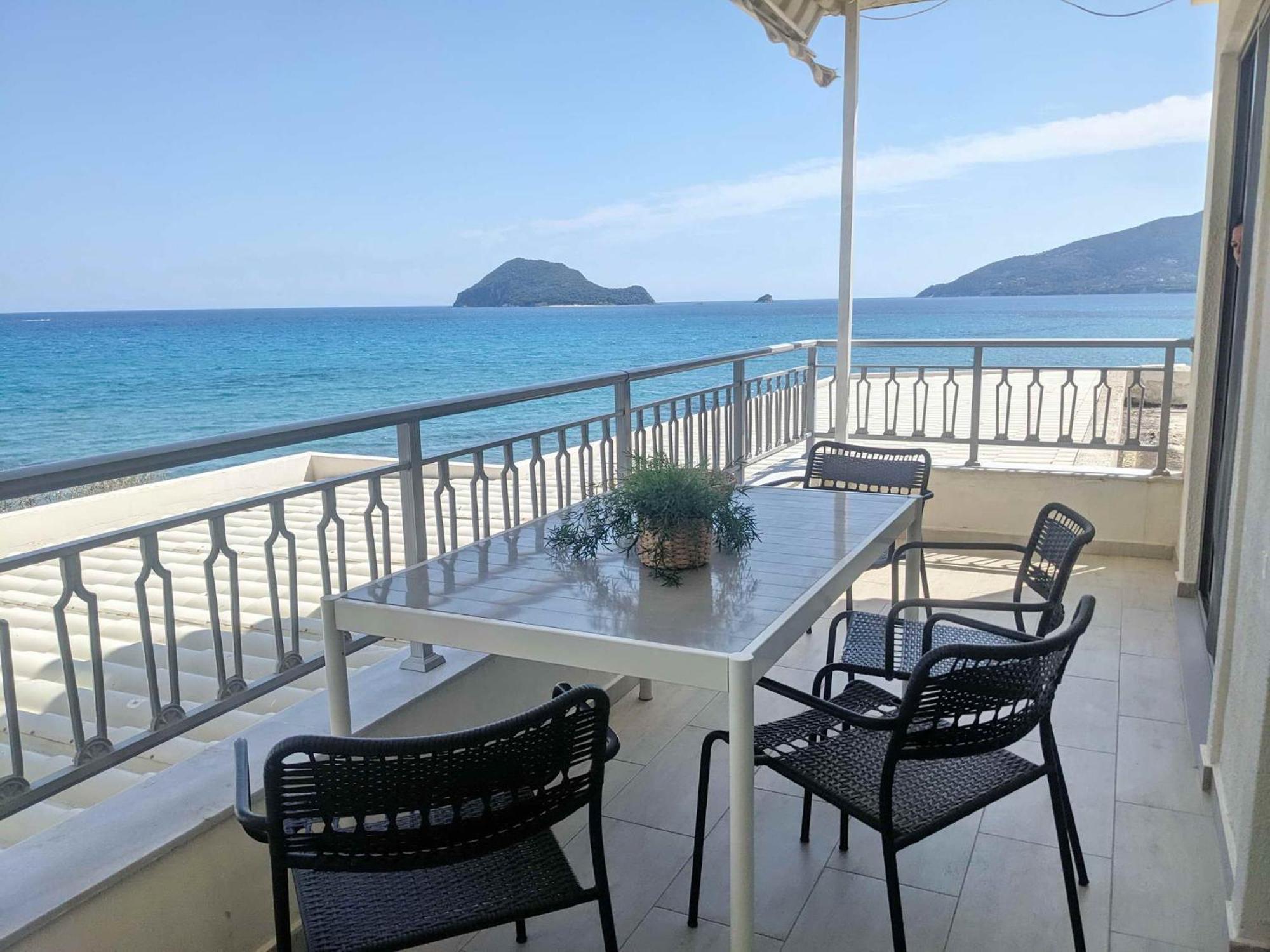 Lithakia 全景旅馆公寓 外观 照片